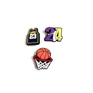 5/$10 Basketball Croc Jibbitz Charms
